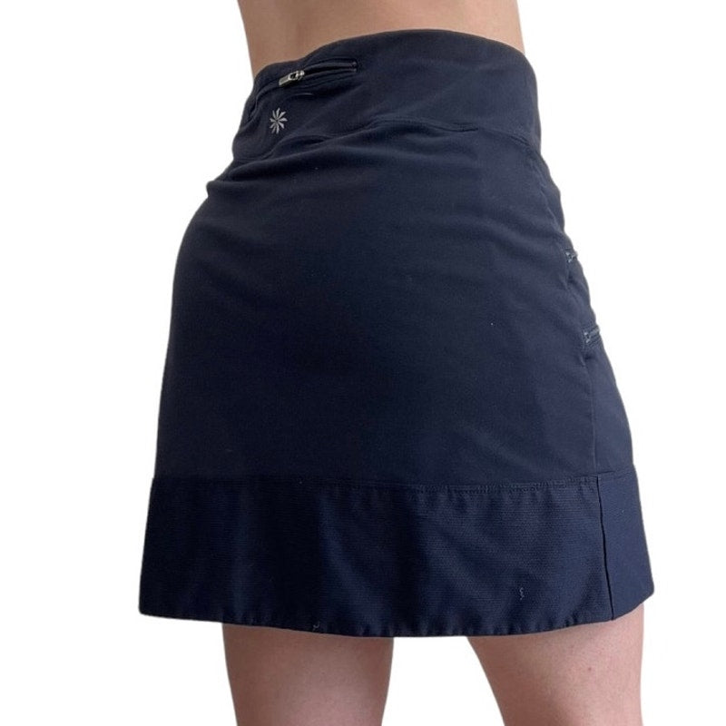 Athleta Navy Blue Active Mini Tennis Golf Skirt