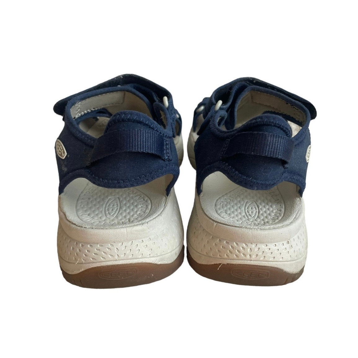 Keen Navy Blue Velcro Open Toe Strappy Water Resistant Sandals