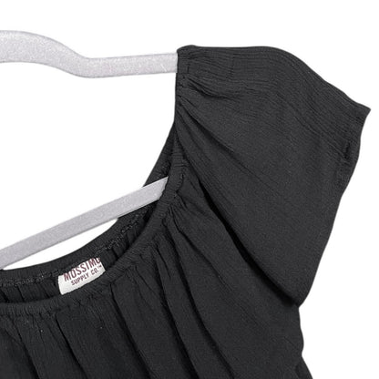 Mossimo Supply Co. Black Off the Shoulder Mini Dress