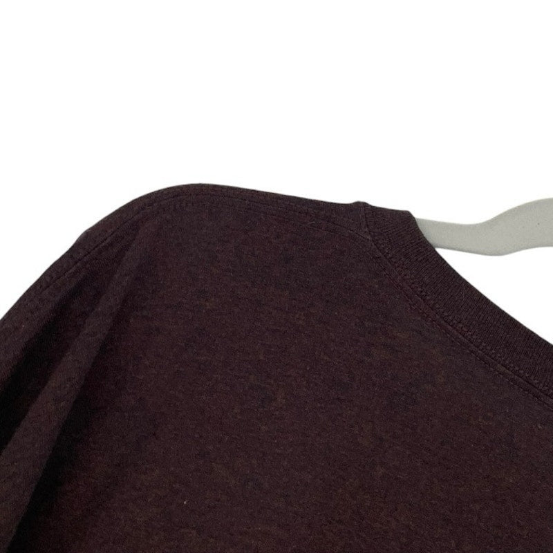 Mens Dark Brown Short Sleeve Shirt
