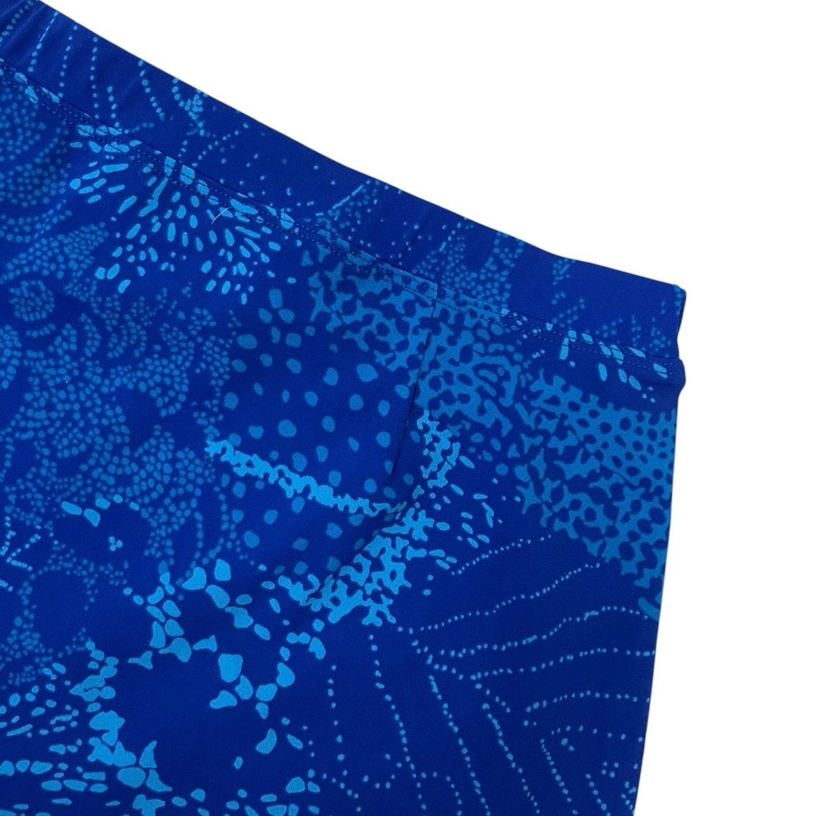 NWT Coolibar Blue Abstract Print UPF 50+ Active Mini Skort