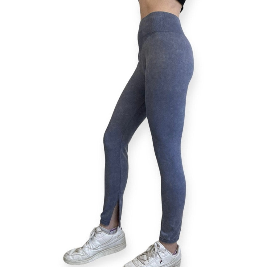 Bo + Tee Blue Athletic Leggings