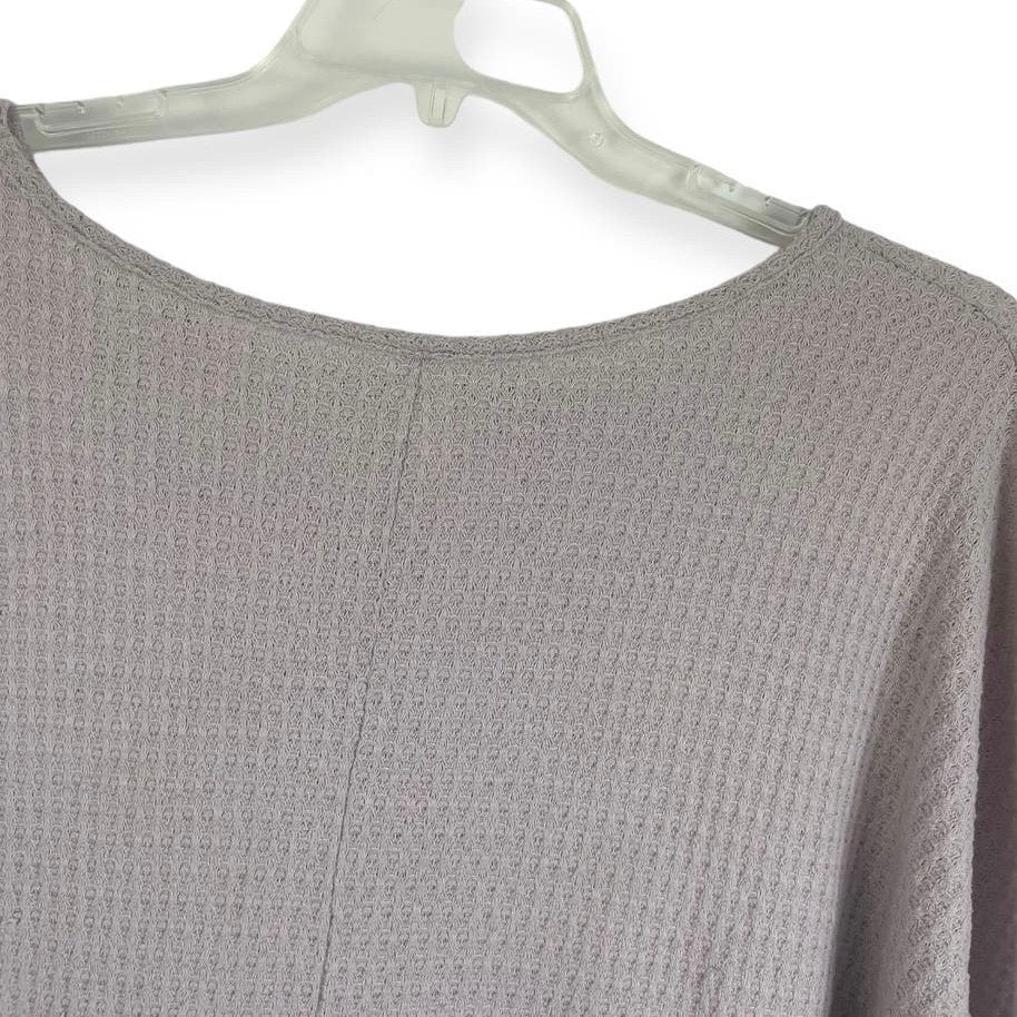 Lime n Chili Soft Light Lavender Knit Long Sleeve Top