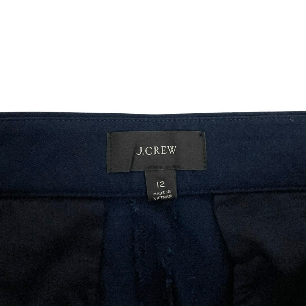 J. Crew Navy Blue Flat Front Dress Pants
