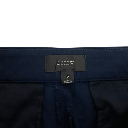 J. Crew Navy Blue Flat Front Dress Pants
