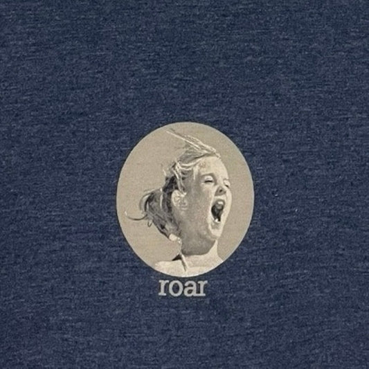 Toad & Co Navy Blue Roar Graphic Tee