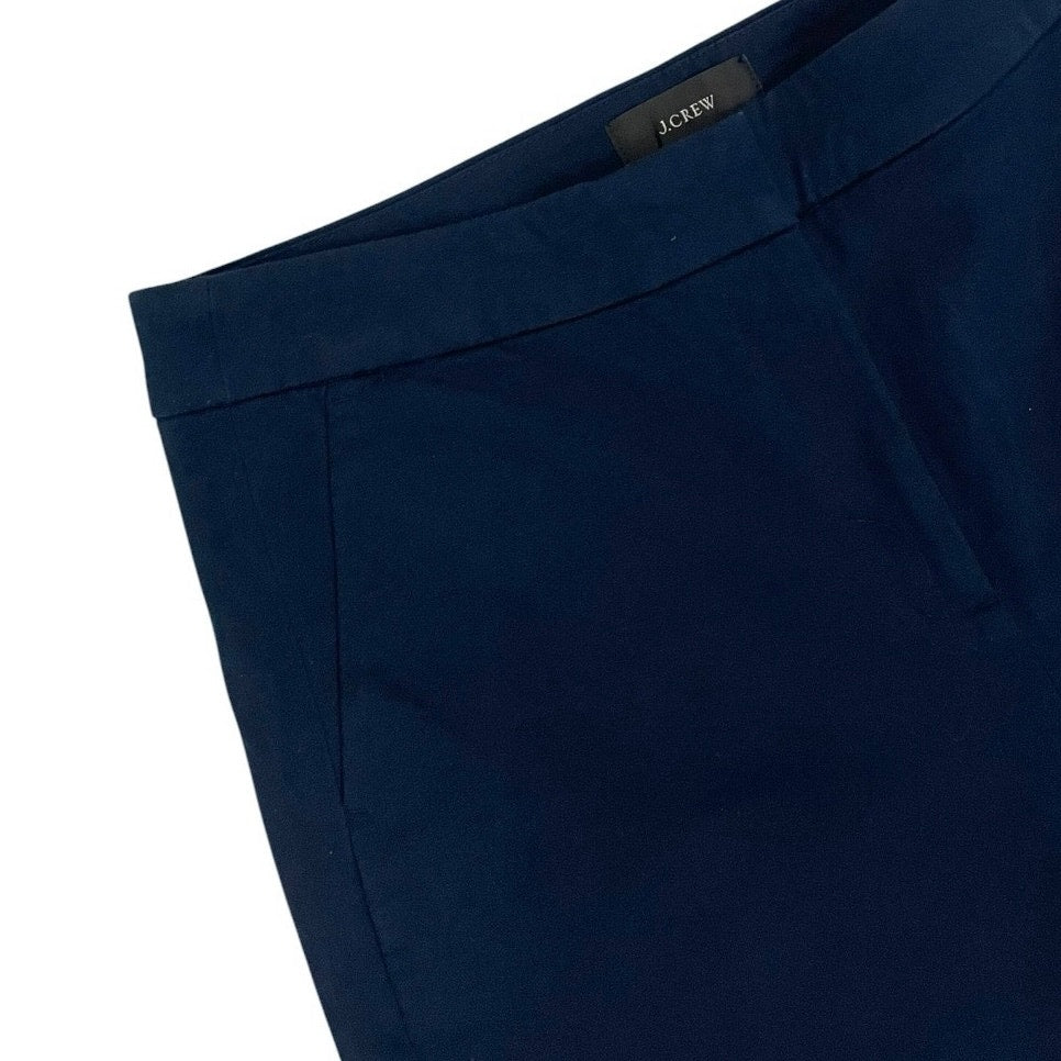 J. Crew Navy Blue Flat Front Dress Pants