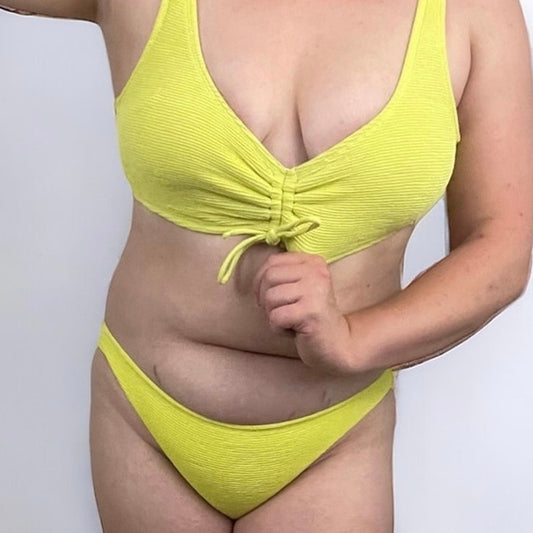 Xhilaration Bright Yellow Bikini