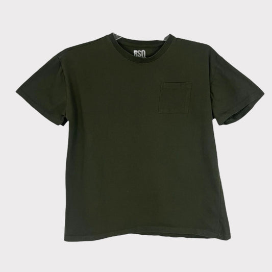 RSG Mens Dark Green Short Sleeve Tee