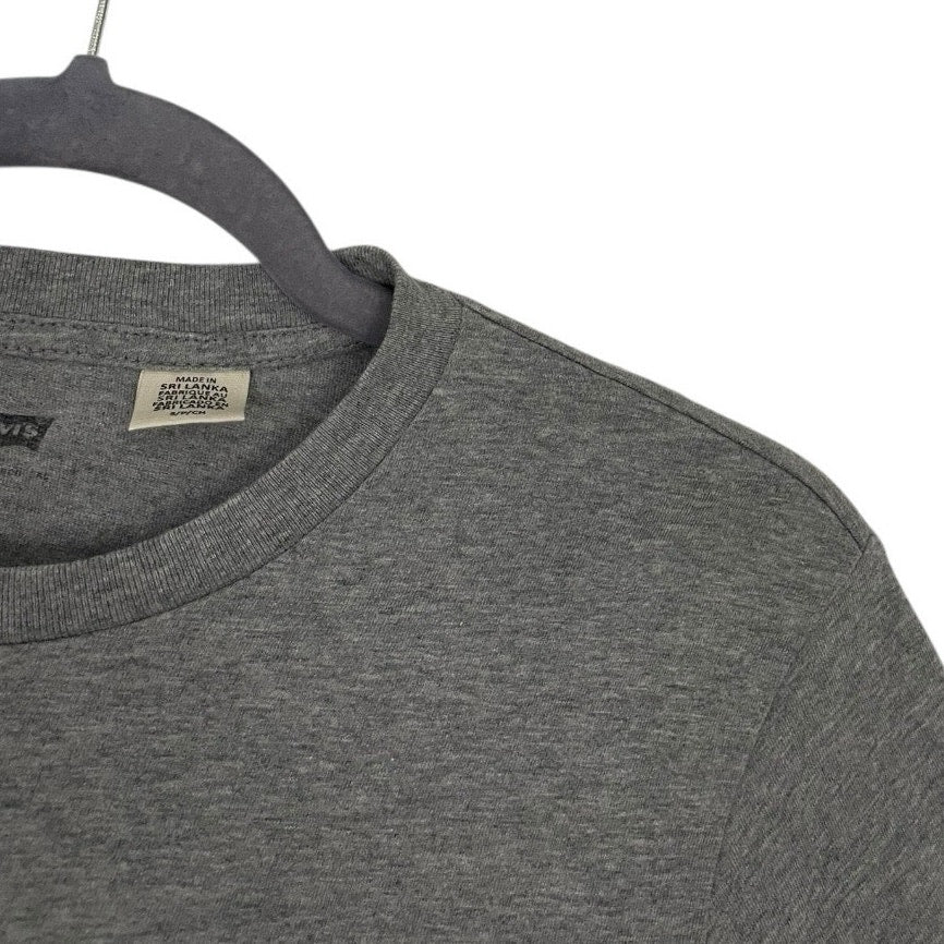Levi's Grey & Red Short Sleeve Logo Graphic Tee
