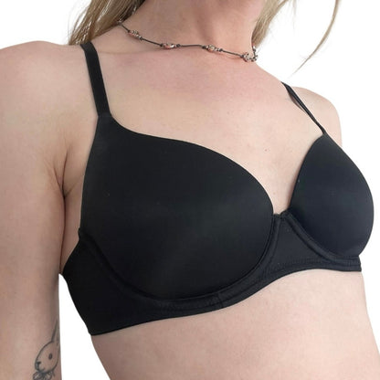 PINK Victoria's Secret Black Wear Everywhere Lightly Lined Bra