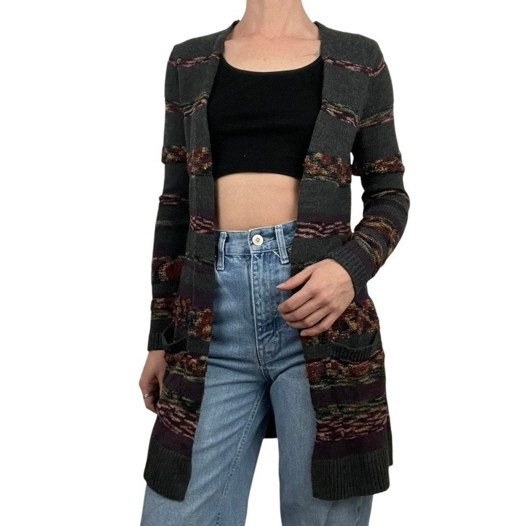 Knox Rose Knit Long Cardigan Sweater