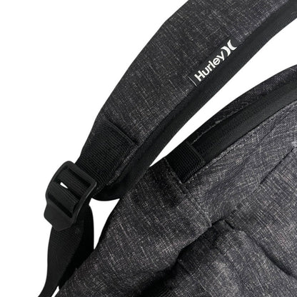 Hurley Grey & Black Unisex Backpack