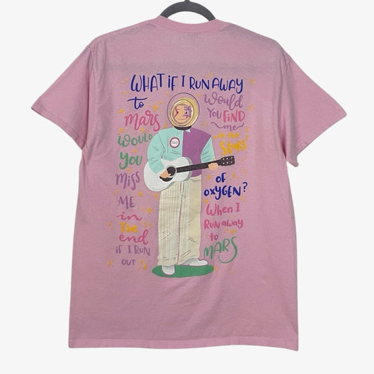 TALK Run Away to Mars Pink Graphic Tee