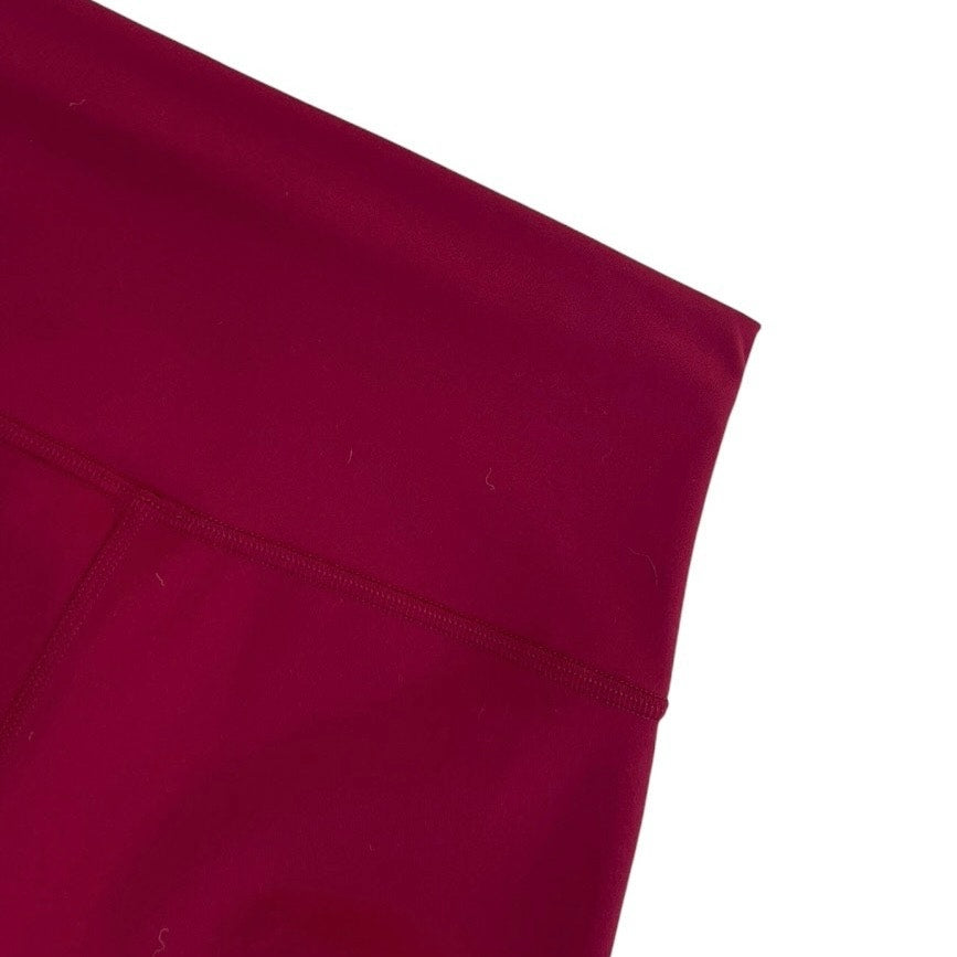Lululemon Athletica Magenta Active High Rise Biker Shorts