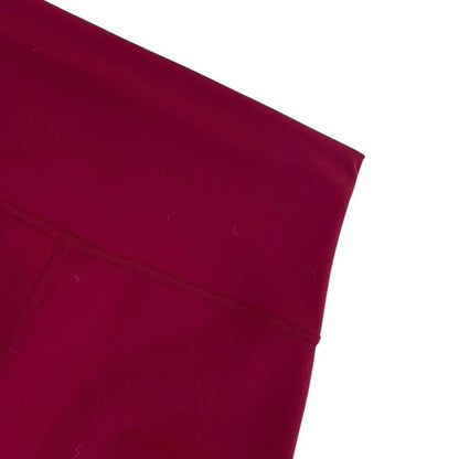 Lululemon Athletica Magenta Active High Rise Biker Shorts