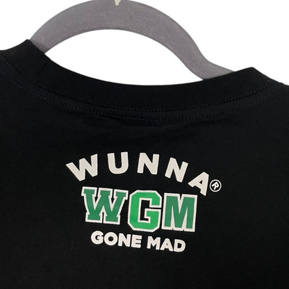 A Bathing Ape (BAPE) Mens Black Gunna WGM Gone Mad Logo Graphic Tee