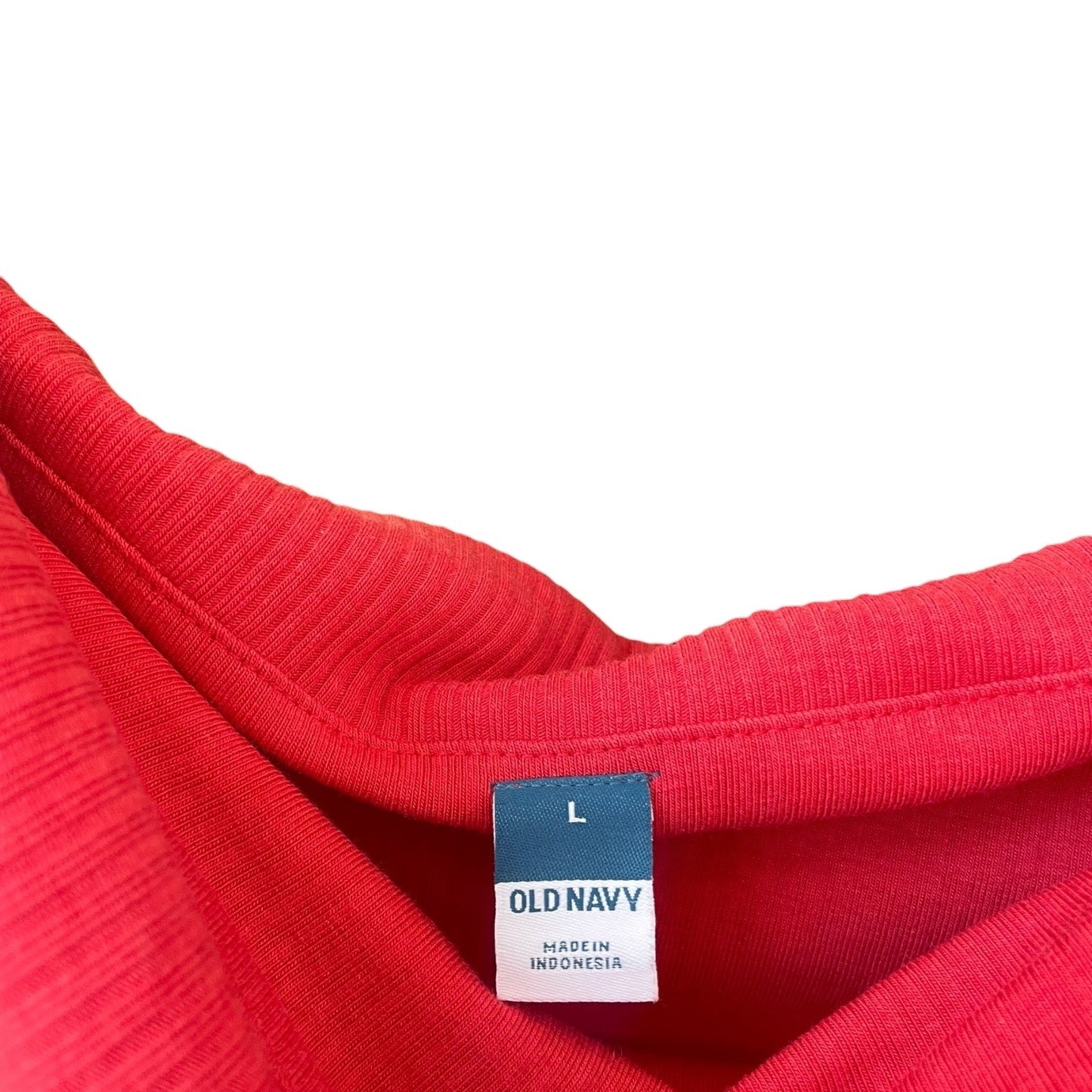 Old Navy Off the Shoulder Foldover Ribbed Blouse