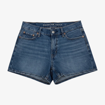 American Eagle Strigid Relaxed Mini Jean Shorts