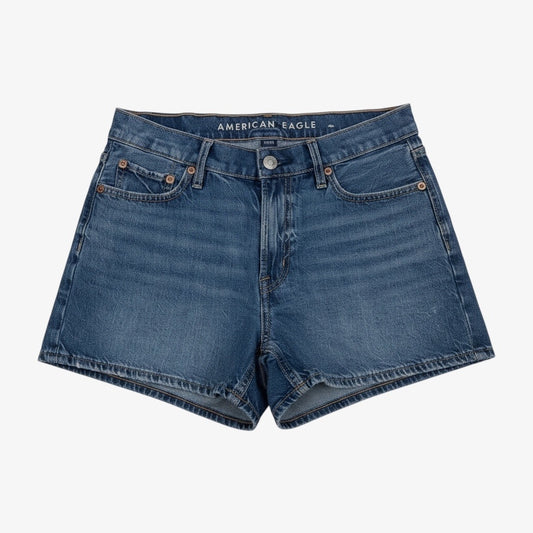 American Eagle Strigid Relaxed Mini Jean Shorts