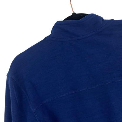 NWT Avalanche Mens Soft Blue Quarter Zip Sweatshirt