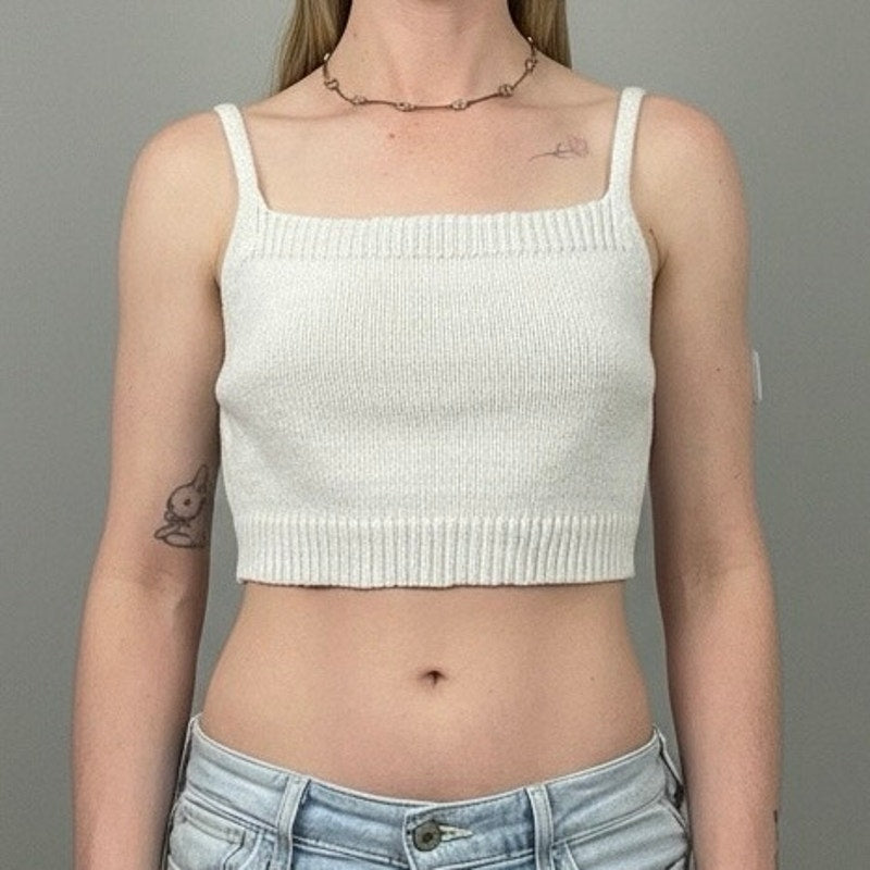 SHEIN Knit Cropped Tank Top