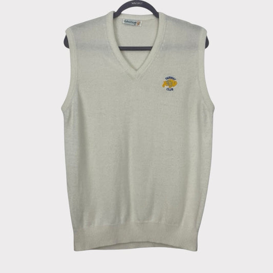 Lyle & Scott Vintage Cream University of Colorado Fairway Club Sweater Vest