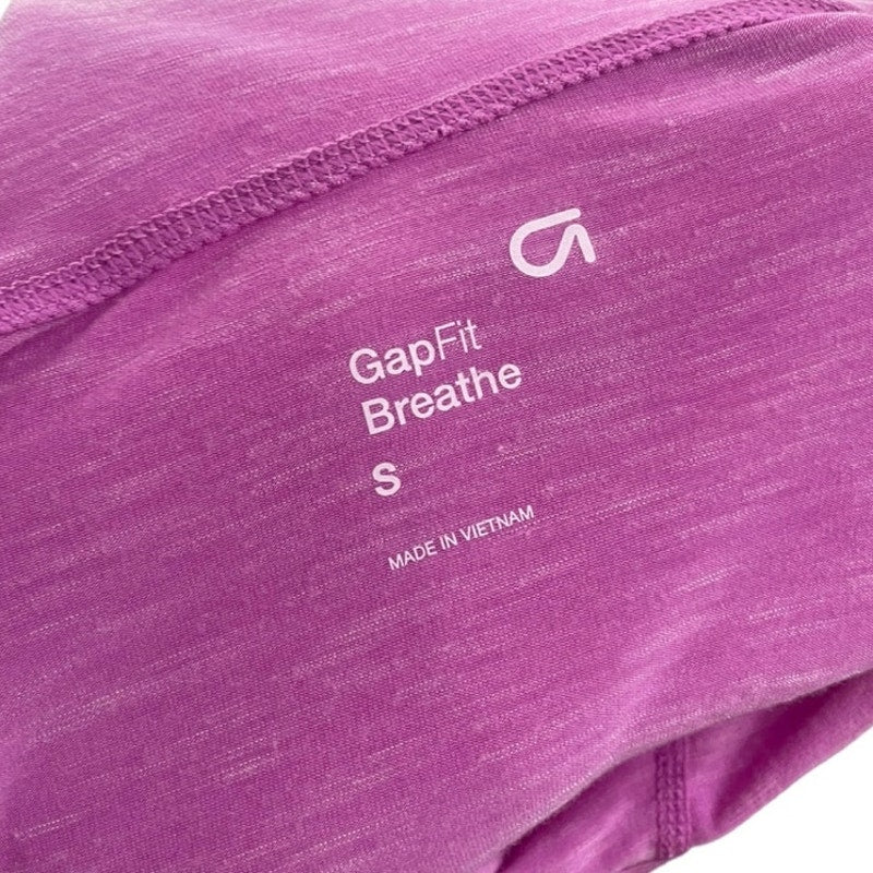 GapFit Breathe Pink Soft Active Long Sleeve Hoodie Sweatshirt