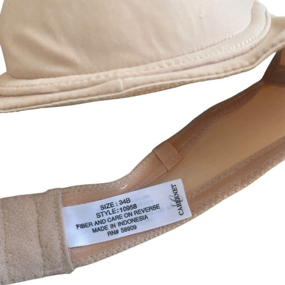 Cabernet Nude Strapless Underwire Push-Up Padded Bra