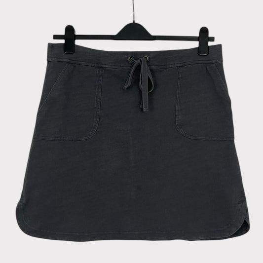 Caslon Grey Casual Cotton Mini Skirt