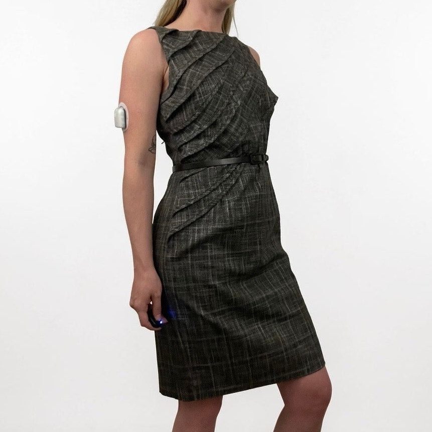 Classiques Entier Belted Draped Front Dress
