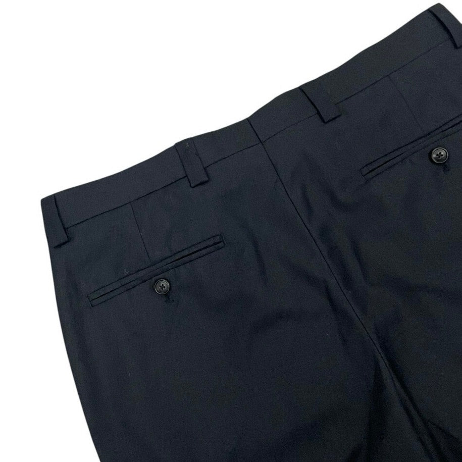 Pronto Uomo Mens Flat Front Straight Leg Dress Pants