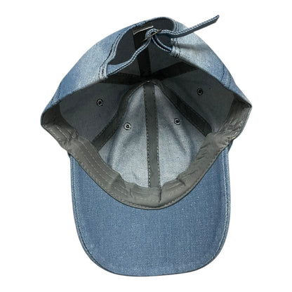 Denim Anchor Rhinestone Sequin Embellished Hat