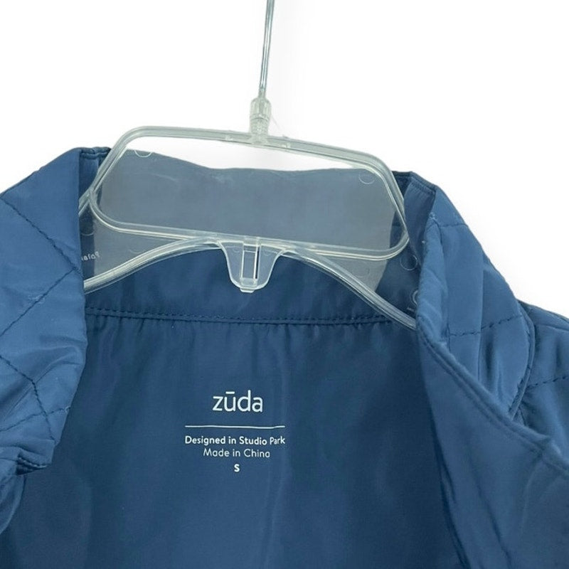 NWT Zūda Repreve Navy Blue Windbreaker Zip Up Jacket