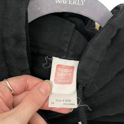 Three Layer Black NBA Never Broke Again Graphic Hoodie Sweatshirt