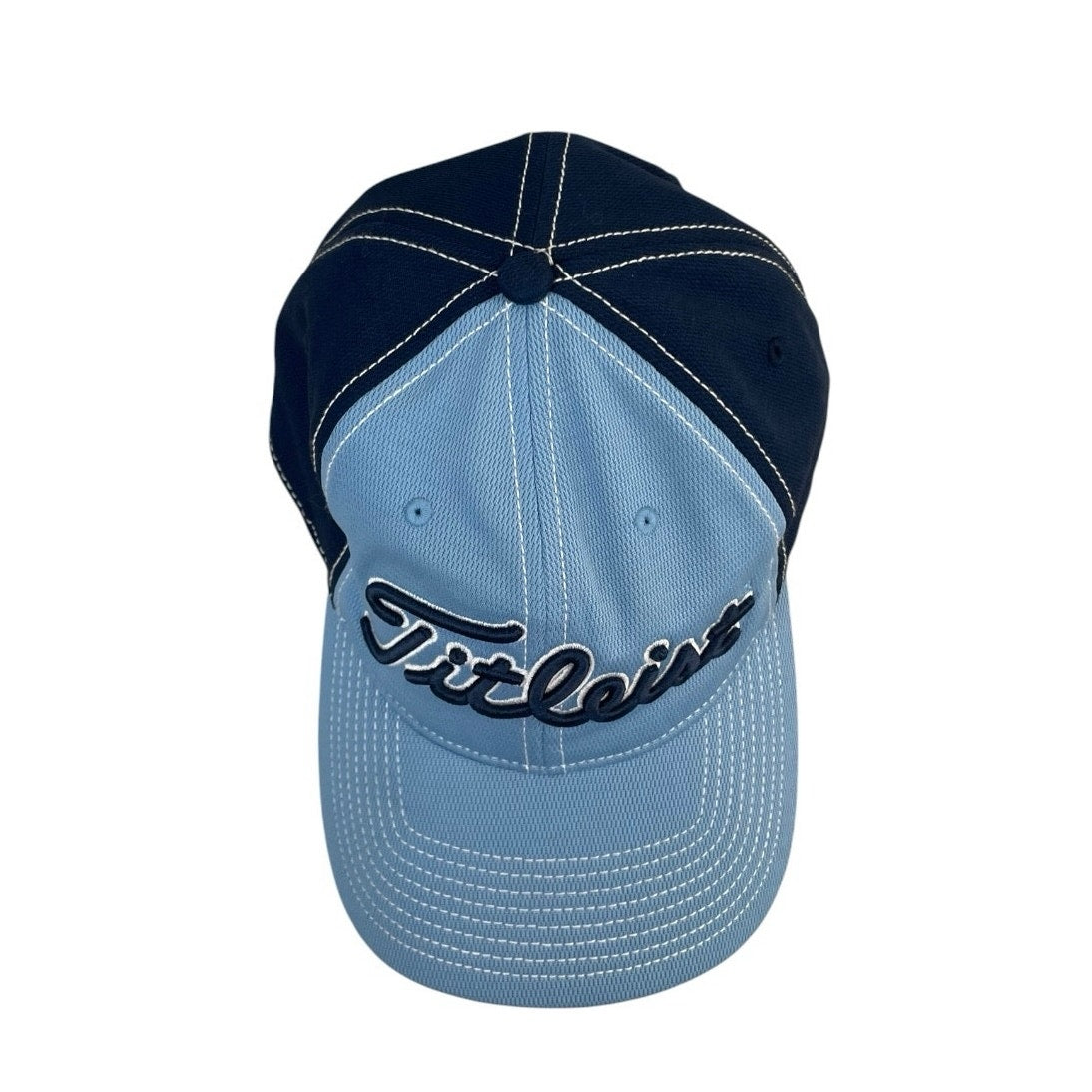 Titleist Blue Color Block Strapback Golf Hat