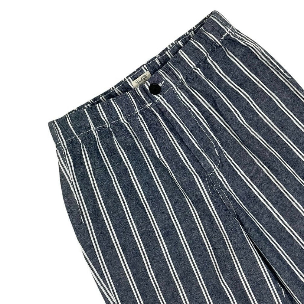 John Galt Blue & White Striped Trousers