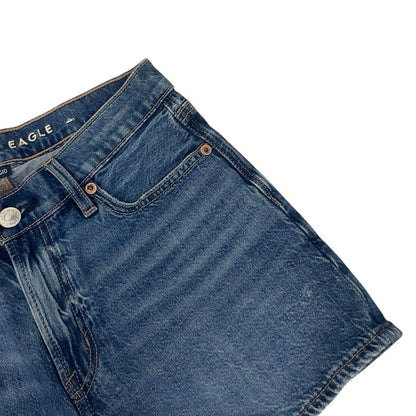 American Eagle Strigid Relaxed Mini Jean Shorts