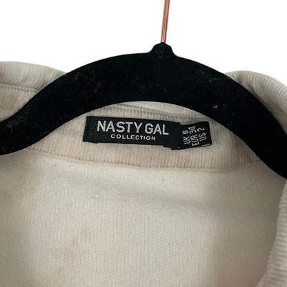 Nasty Gal Corduroy Tie Dye Button Down Jacket