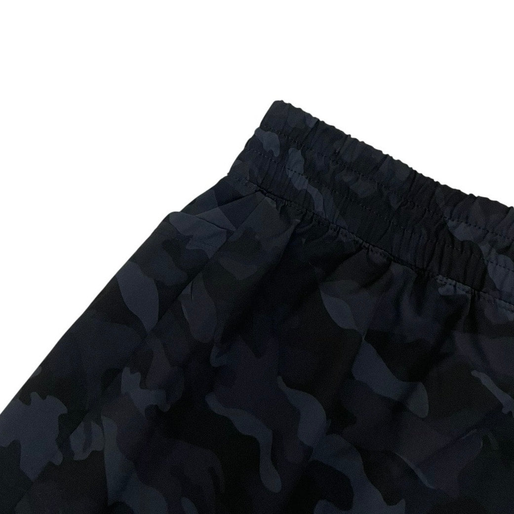 Grey Camouflage Active Mini Skirt