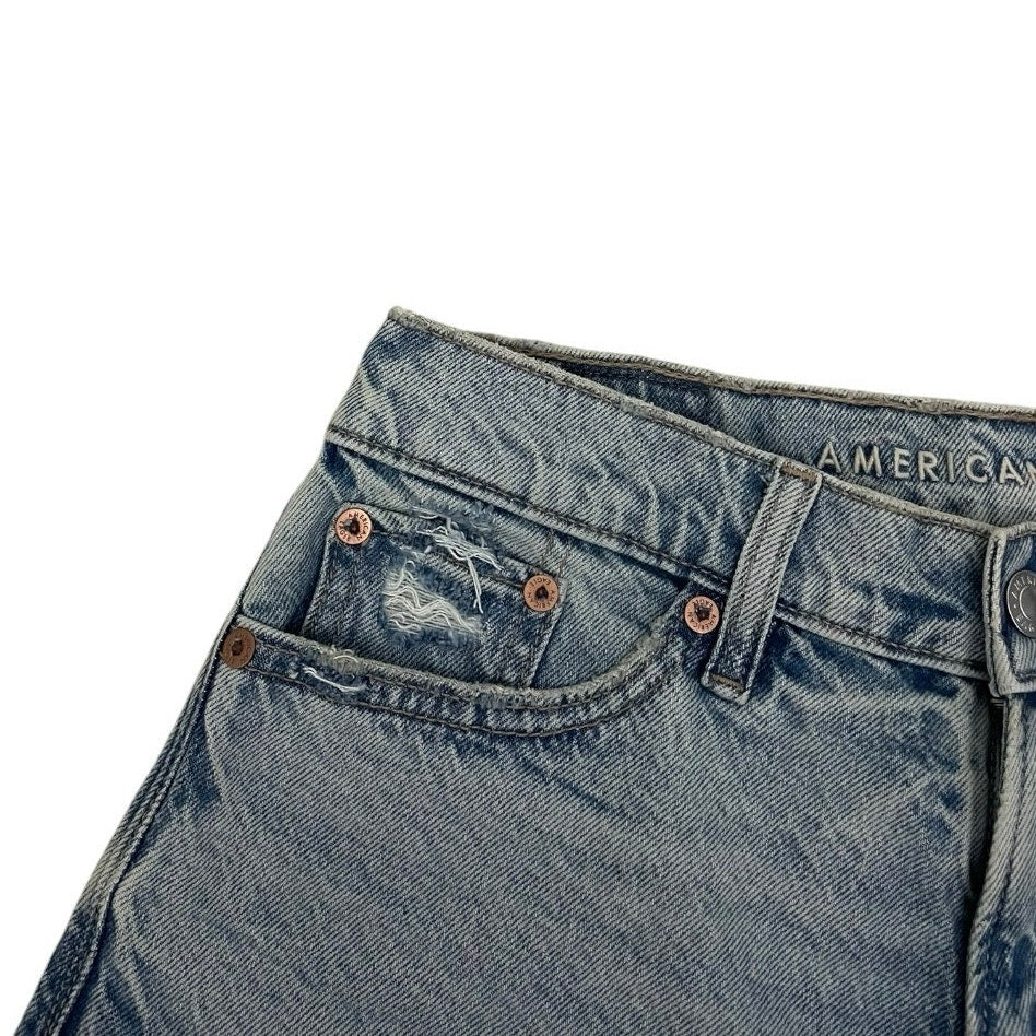 NWT American Eagle Ex-Boyfriend Stretch Low Rise Mini Jean Shorts