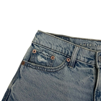 NWT American Eagle Ex-Boyfriend Stretch Low Rise Mini Jean Shorts