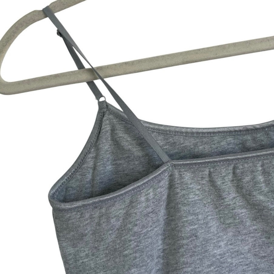 Ambiance Grey & Silver Trim Spaghetti Strap Camisole