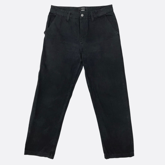 Cotton On Mens Black Straight Leg Jeans