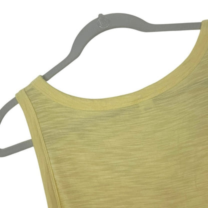 Old Navy Yellow Luxe V-Neck Tank Top