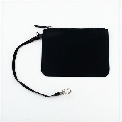 NWOT Steve Madden Black Zip Up Cliutch
