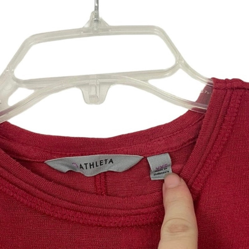 Athleta Soft Red Tank Top Blouse