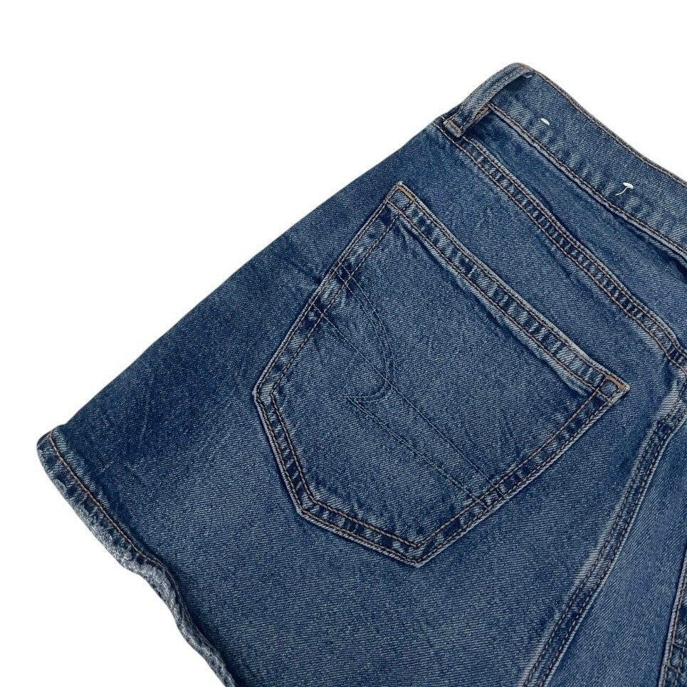 American Eagle Strigid Relaxed Mini Jean Shorts