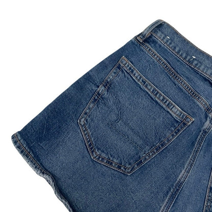 American Eagle Strigid Relaxed Mini Jean Shorts