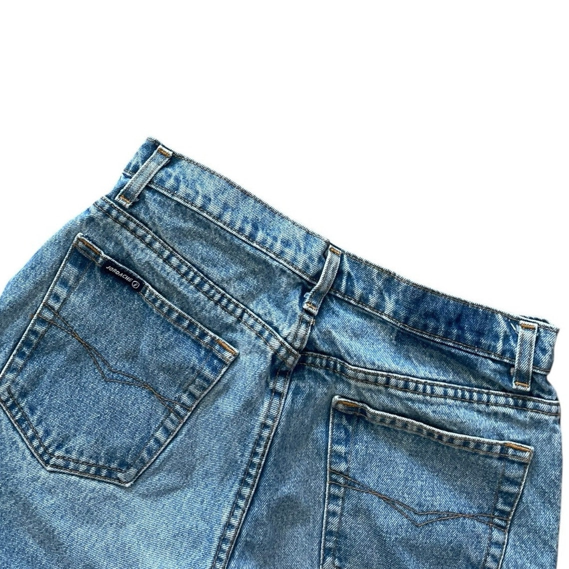 Jordache Denim Midi High Rise Jean Shorts